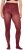 Ulla Popken 837870 Panty 100 den Wijnrood - Panty's & sokken - 