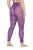 Ulla Popken 837935 Bedrukte panty legging Violet - Panty's & sokken - 