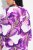 Ulla Popken 838105 Open vest met strik Violet - Vesten - Dames vesten in grote maten