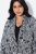Ulla Popken 838656 Blazer met bloemen Wit - Blazers - Damesblazers in grote maten