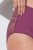 Ulla Popken 838675 Slips met hoge taille Donkerpaars - Slips - 