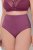 Ulla Popken 838675 Slips met hoge taille Donkerpaars - Slips - 