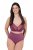 Ulla Popken 838675 Slips met hoge taille Donkerpaars - Slips - 