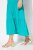 Ulla Popken 839135 Mouwloze maxi-jurk Turquoise - Maxi jurken - Grote maten maxi jurken