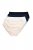 Ulla Popken 839167 Slips met kant 4-pack Meerkleurig - Slips - 
