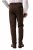 JP1880 New York Flexnamic Jersey broek met vijf zakken Donkerbruin - Pakken - Grote Maten Kostuum Heren