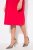 Ulla Popken 839896 Jersey jurk met strass Roze - Avondjurken - Grote maten avondkleding