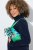 Ulla Popken 840024 Regenjas met dierenprint Mintgroen - Regenkleding - 