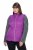 Ulla Popken 840047 Waterafstotend gewatteerd vest Lila - Bodywarmers - 