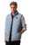 Boston Park 099 Bodywarmer gewatteerd met synthetisch dons Lichtblauw - Jassen - Grote Maten Herenjassen