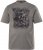 JP1880 Beer King Design Vintage Looking T-Shirt Gray - T-shirts - Grote Maten T-shirts Heren