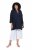 Ulla Popken 840210 Vest Donkerblauw - Vesten - Dames vesten in grote maten