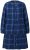 Ulla Popken 840929 Geruite jurk Donkerblauw - Midi jurken - Midi-jurken in grote maten