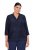 Ulla Popken 841127 Blouse Donkerblauw - Blouses - Alledaagse blouses in grote maten