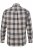 JP1880 Checked Flannel Shirt Long Sleeve Dark Dusty Pink - Hemden - Overhemden Grote Maten Heren