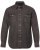 JP1880 Denim Shirt Flexnamic Dark Brown - Hemden - Overhemden Grote Maten Heren