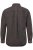 JP1880 Denim Shirt Flexnamic Dark Brown - Hemden - Overhemden Grote Maten Heren