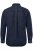 JP1880 Denim Shirt Flexnamic Long Sleeve Navy - Hemden - Overhemden Grote Maten Heren