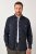 JP1880 Denim Shirt Flexnamic Long Sleeve Navy - Hemden - Overhemden Grote Maten Heren