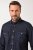 JP1880 Denim Shirt Flexnamic Long Sleeve Navy - Hemden - Overhemden Grote Maten Heren