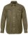 JP1880 Denim Shirt Long Sleeve Olive Green - Hemden - Overhemden Grote Maten Heren