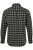 JP1880 Checked Flannel Shirt Long Sleeve Eucalyptus Green - Hemden - Overhemden Grote Maten Heren