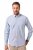 JP1880 Oxford Shirt Flexnamic Long Sleeve Ash Turquoise - Hemden - Overhemden Grote Maten Heren