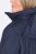 Ulla Popken 841360 Gewatteerd jack Donkerblauw - Jassen - Grote maten jassen voor dames