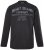 Men+ 612 T-shirt lange mouw Denim Brand Company Zwart - T-shirts - Grote Maten T-shirts Heren