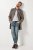 JP1880 Coat Flexnamic Quilted Insert Grey TALL - TALL jassen - Jassen in TALL-maten