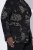Ulla Popken 841901 Blazer met print Zwart - Blazers - Damesblazers in grote maten