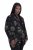 Ulla Popken 841901 Blazer met print Zwart - Blazers - Damesblazers in grote maten