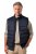 Boston Park 995 Tweekleurige gewatteerde bodywarmer Donkerblauw - Jassen - Grote Maten Herenjassen