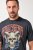 JP1880 T-Shirt Driven By The Devil Black - T-shirts - Grote Maten T-shirts Heren