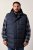 Men+ 433 Bodywarmer gewatteerd met capuchon Donkerblauw - Jassen - Grote Maten Herenjassen