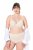Ulla Popken 842435 Slips met hoge taille 3-pack Beige - Slips - 