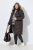 Ulla Popken 842877 Functioneel jack Donkergroen - Jassen - Grote maten jassen voor dames