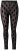Ulla Popken 842886 Bedrukte panty legging Zwart - Panty's & sokken - 