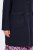 Ulla Popken 843058 Wollen jas Donkerblauw - Jassen - Grote maten dames jassen