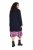 Ulla Popken 843058 Wollen jas Donkerblauw - Jassen - Grote maten dames jassen