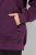 Ulla Popken 843186 Waterafstotende softshell jas met reflectoren Wijnrood - Jassen - Grote maten jassen voor dames