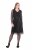 Ulla Popken 843232 Paillettenjurk Grijs - Avondjurken - Grote maten avondkleding