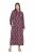 Ulla Popken 843358 Bedrukte sweatjurk Pruim - Sweatjurken - 
