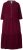 Ulla Popken 843383 Corduroy jurk met driekwartmouwen Wijnrood - Maxi jurken - Grote maten maxi jurken