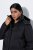 Ulla Popken SYMPATEX Triple Function Coat Black - Jassen - Grote maten dames jassen
