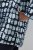 Ulla Popken 843937 Bedrukte gestructureerde blazer Donkerblauw - Blazers - Damesblazers in grote maten