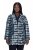 Ulla Popken 843937 Bedrukte gestructureerde blazer Donkerblauw - Blazers - Damesblazers in grote maten