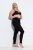 Ulla Popken 844563 Panty legging Zwart - Panty's & sokken - 