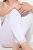 Ulla Popken 844563 Panty legging met kant Wit - Panty's & sokken - 