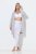 Ulla Popken 844563 Panty legging met kant Wit - Panty's & sokken - 